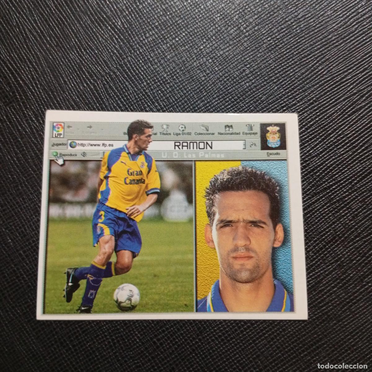 Cromos de f&uacute;tbol: RAMON LAS PALMAS ESTE 2001 2002 CROMO FUTBOL 01 02 LIGA - SIN PEGAR - A216 PG361