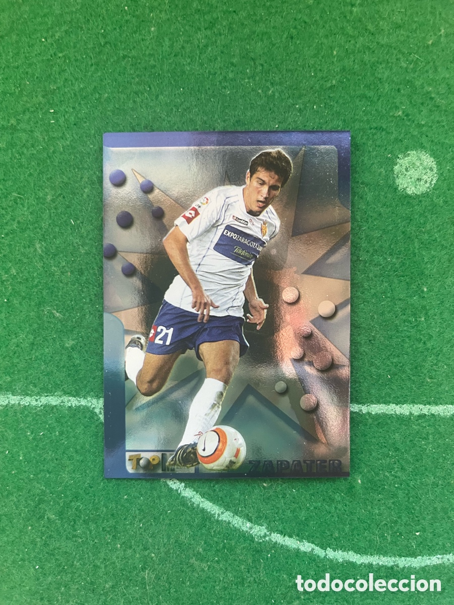 Cromos de f&uacute;tbol: 120 ZAPATER REAL SOCIEDAD TOP LIGA 2005 2006 MUNDICROMO TOP MEDIO BRILLO