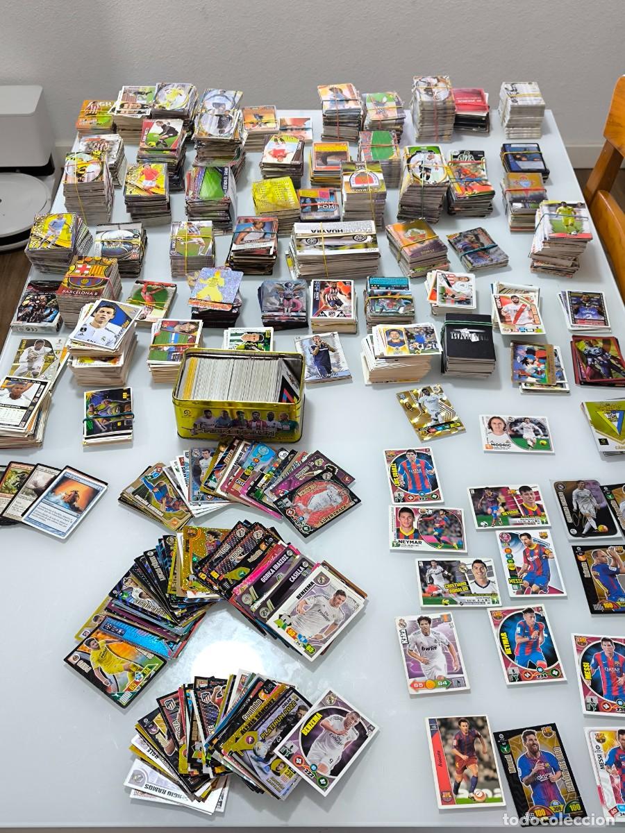 Cromos de f&uacute;tbol: MEGALOTE DE M&Aacute;S DE 1.500 CARTAS &ndash; COLECCI&Oacute;N VARIADA &ndash; SUBASTA