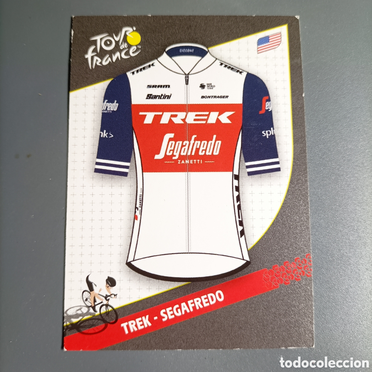 Cromos de f&uacute;tbol: PANINI. TOUR DE FRANCE 2020 - №T21 TREK - SEGAFREDO