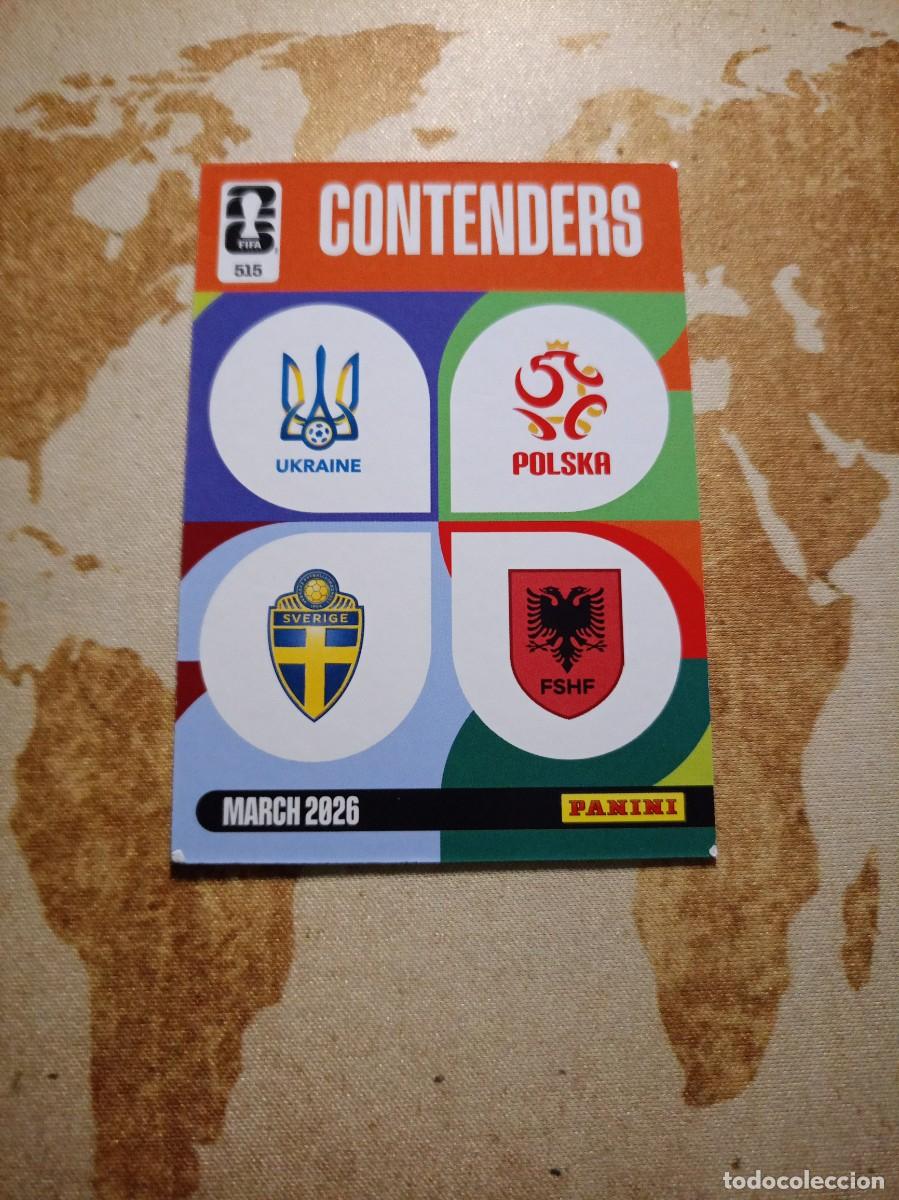 Cromos de f&uacute;tbol: # CONTENDERS 515 Adrenalyn WORLD Cup 2026