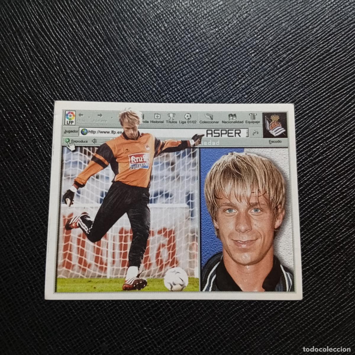 Cromos de f&uacute;tbol: ASPER REAL SOCIEDAD ESTE 2001 2002 CROMO FUTBOL 01 02 LIGA - SIN PEGAR - A216 PG361