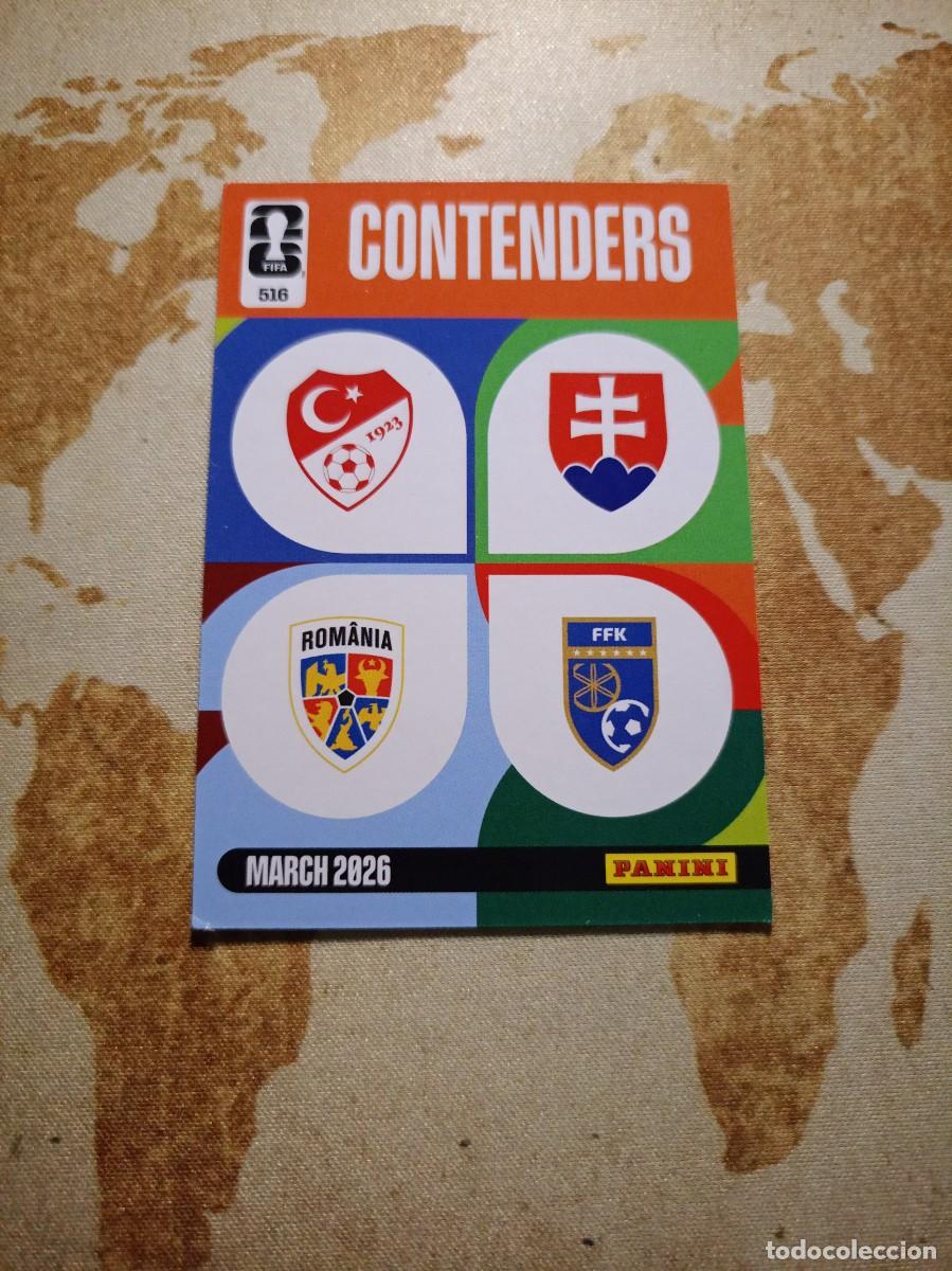Cromos de f&uacute;tbol: # CONTENDERS 516 Adrenalyn WORLD Cup 2026
