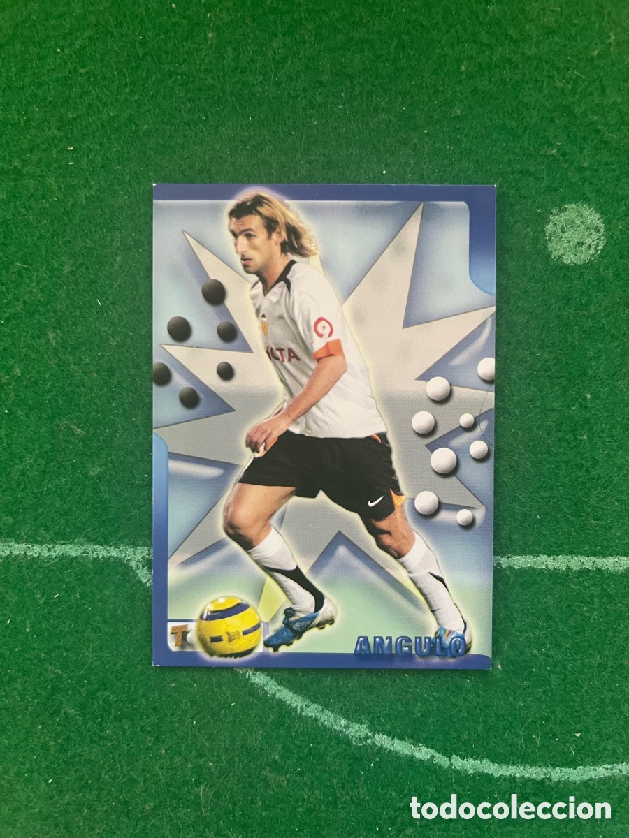 Cromos de f&uacute;tbol: 149 ANGULO VALENCIA TOP LIGA 2005 2006 MUNDICROMO TOP MEDIO