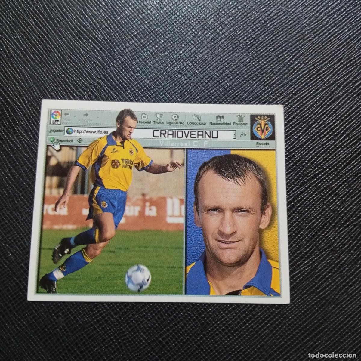 Cromos de f&uacute;tbol: CRAIOVEANU VILLARREAL ESTE 2001 2002 CROMO FUTBOL 01 02 LIGA - SIN PEGAR - A216 PG370