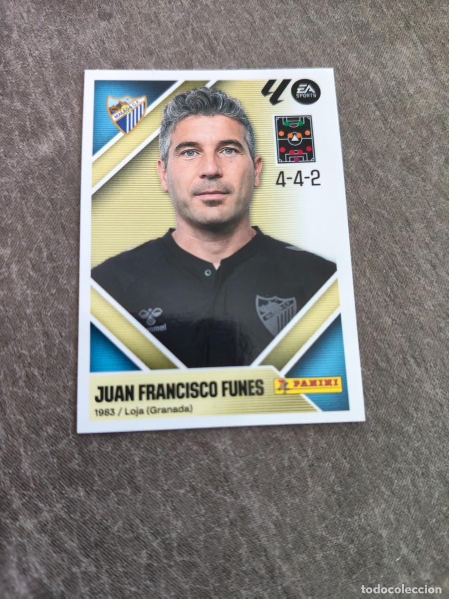 Cromos de f&uacute;tbol: Cromo 2 JUAN FRANCISCO FUNES M&Aacute;LAGA CF. Colecci&oacute;n LALIGA F&uacute;tbol 2026-2027 PANINI Nuevo