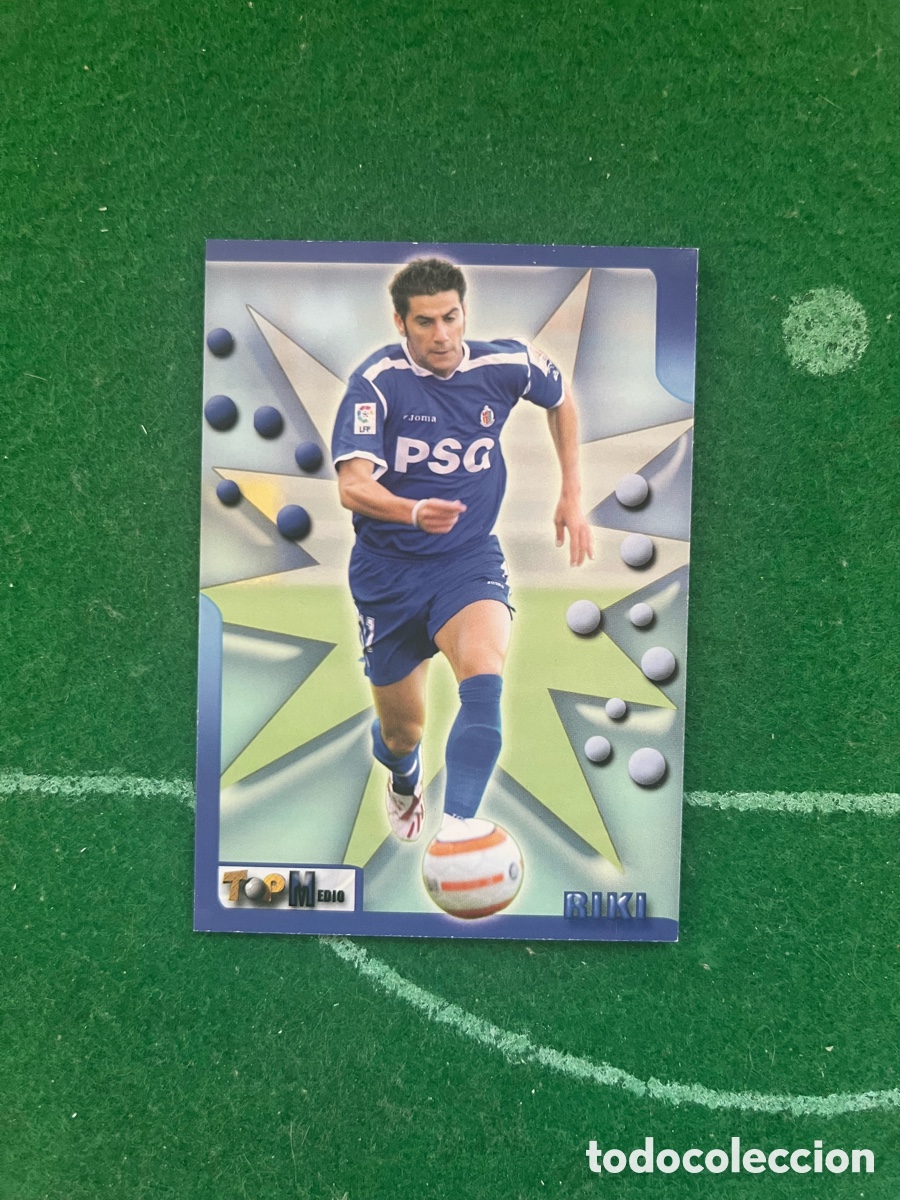 Cromos de f&uacute;tbol: 156 RIKI GETAFE TOP LIGA 2005 2006 MUNDICROMO TOP MEDIO