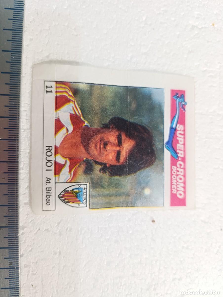 Cromos de f&uacute;tbol: CROMO - ROJO I - CHICLES BOOMER FUTBOL A&Ntilde;OS 80