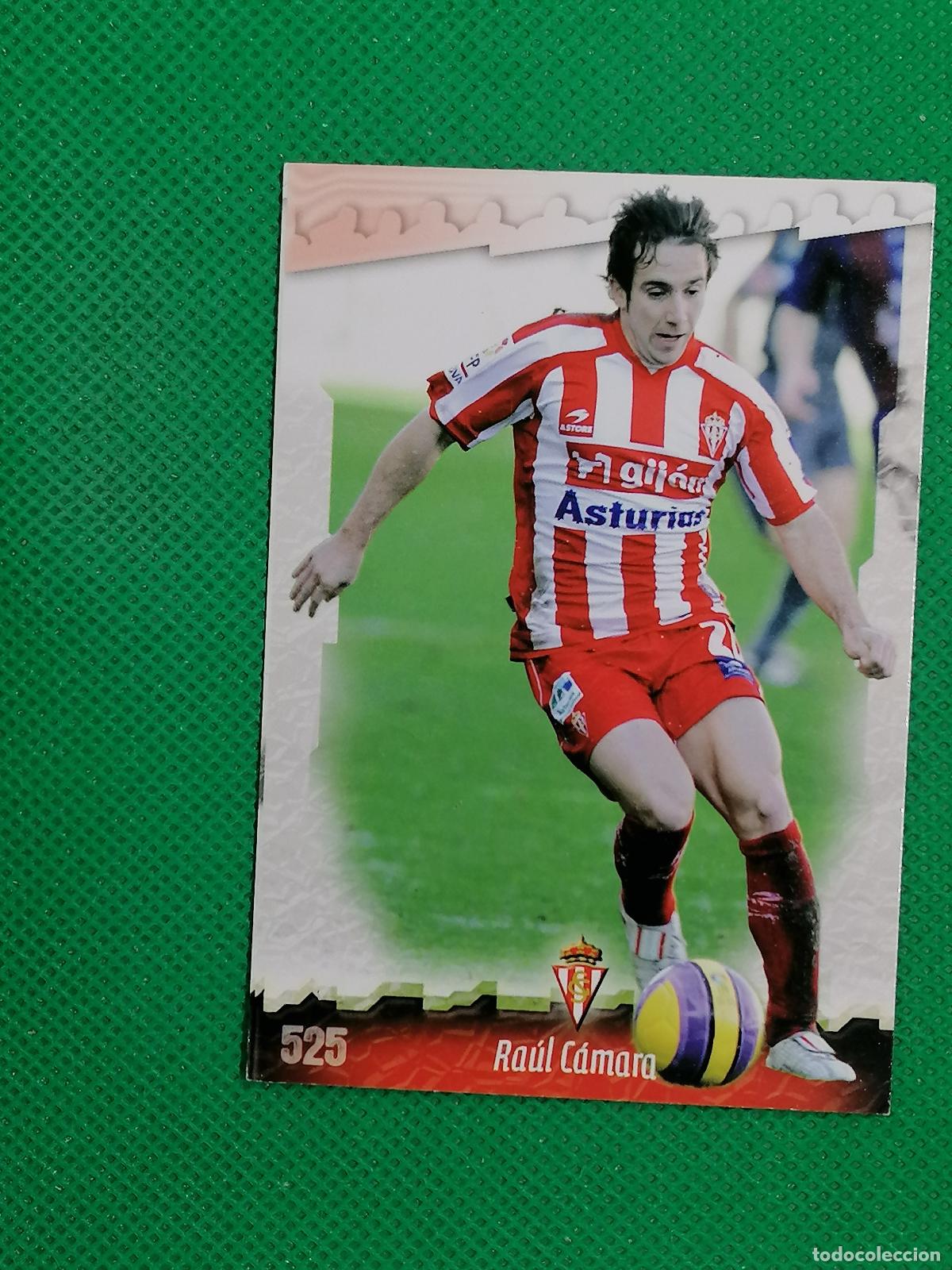 Cromos de f&uacute;tbol: 525 RAUL CAMARA SPORTING GIJON ⚽ MUNDICROMO LAS FICHAS DE LA LIGA 08 09 2008 2009 ⚽
