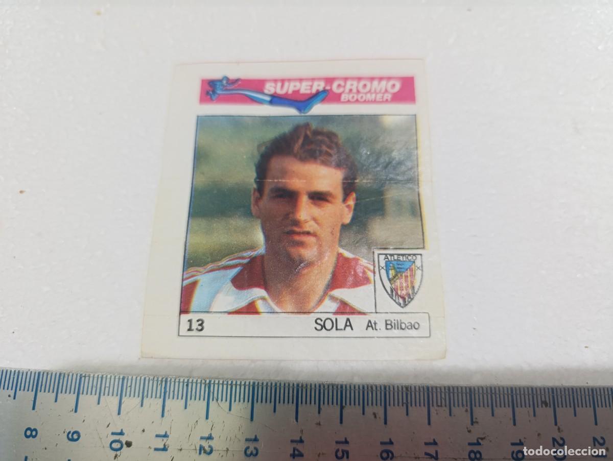 Cartes &agrave; collectionner de Football: CROMO - SOLA - CHICLES BOOMER FUTBOL A&Ntilde;OS 80
