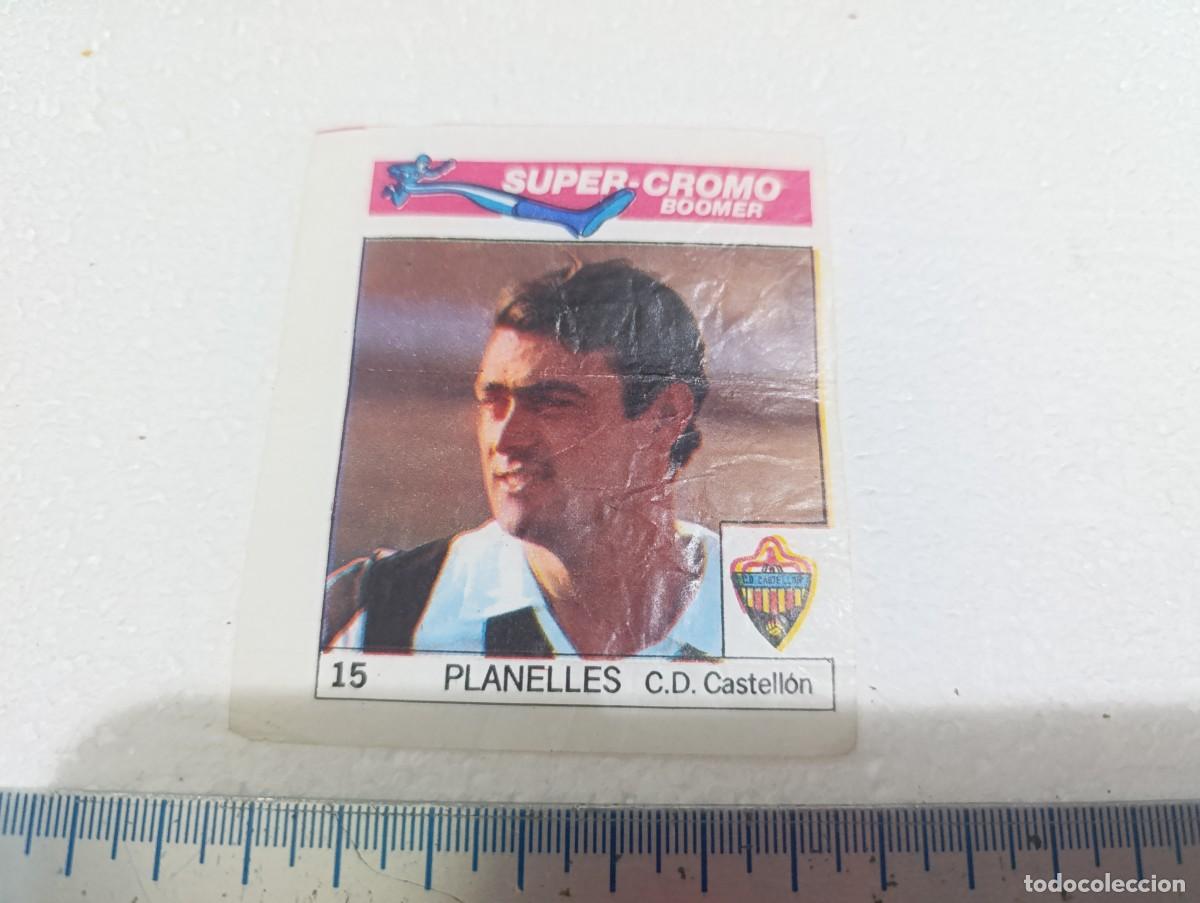Figurine di Calcio: CROMO - PLANELLES - CHICLES BOOMER FUTBOL A&Ntilde;OS 80