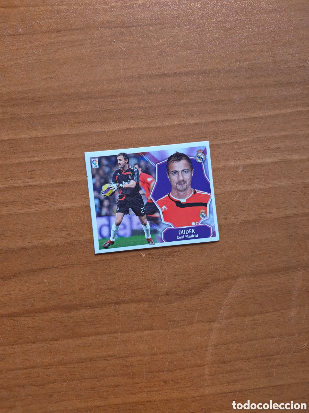 Cromos de f&uacute;tbol: Cromo Dudek Liga este 2008/09 Real Madrid