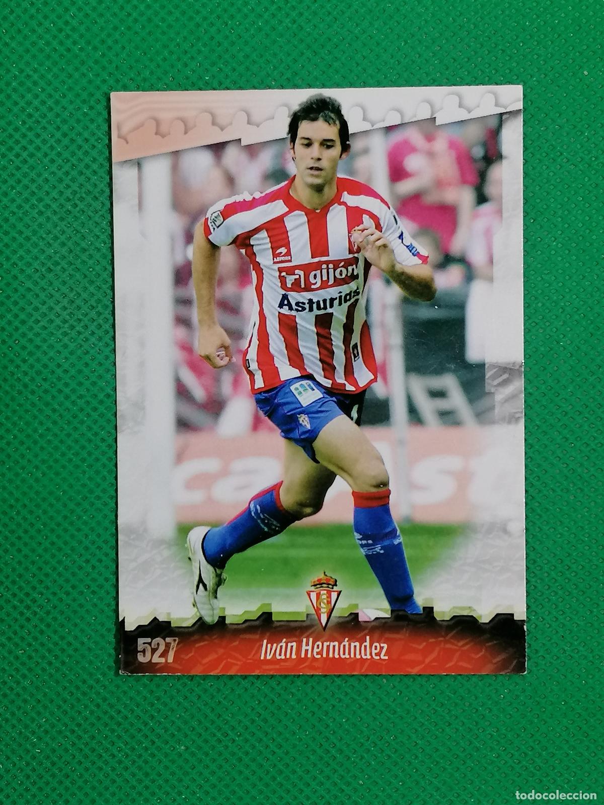 Cromos de f&uacute;tbol: 527 IVAN HERNANDEZ SPORTING GIJON ⚽ MUNDICROMO LAS FICHAS DE LA LIGA 08 09 2008 2009 ⚽