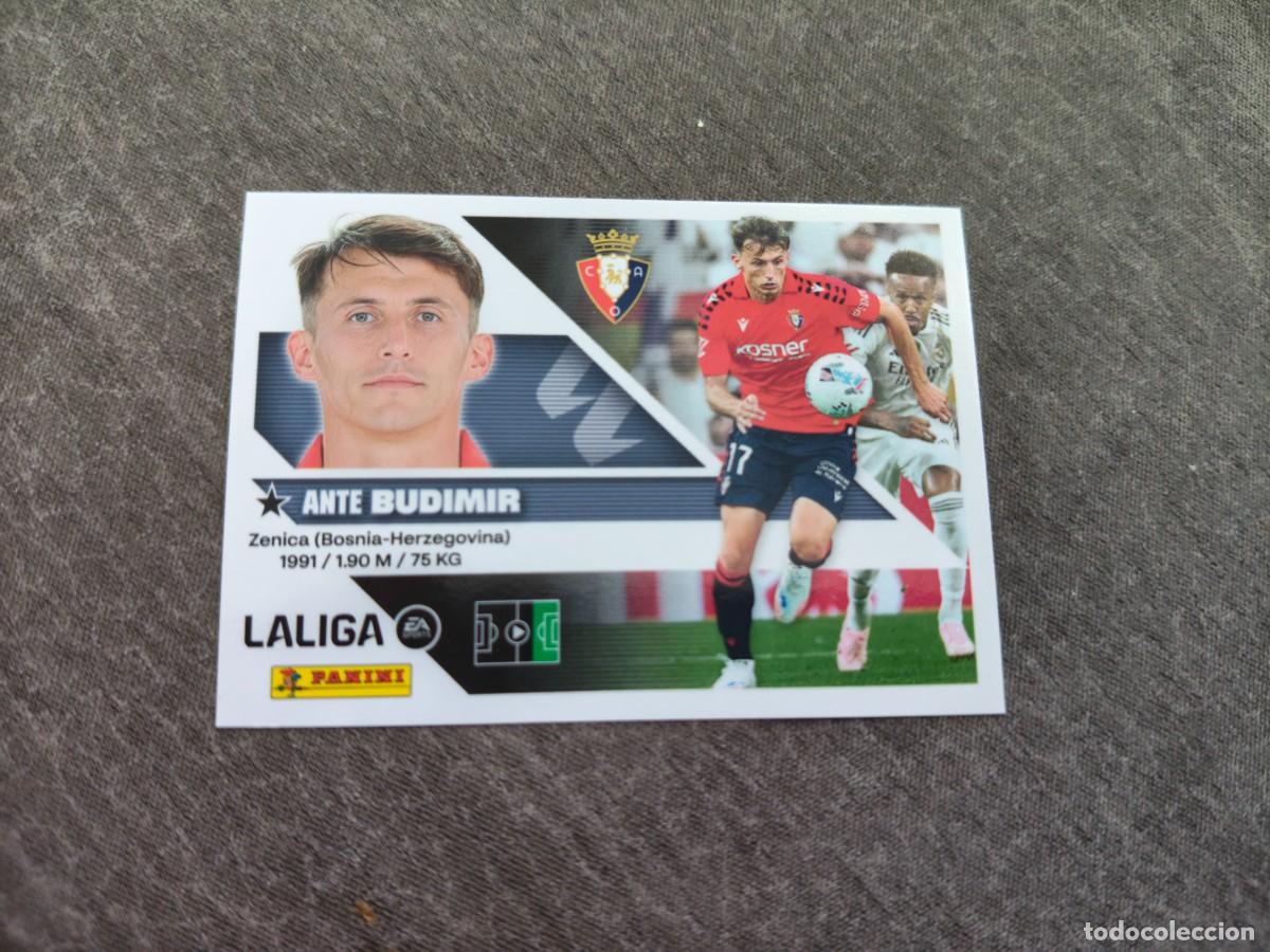 Cromos de f&uacute;tbol: Cromo 20 ANTE BUDIMIR CA OSASUNA. Colecci&oacute;n LALIGA F&uacute;tbol 2026-2027 PANINI Nuevo