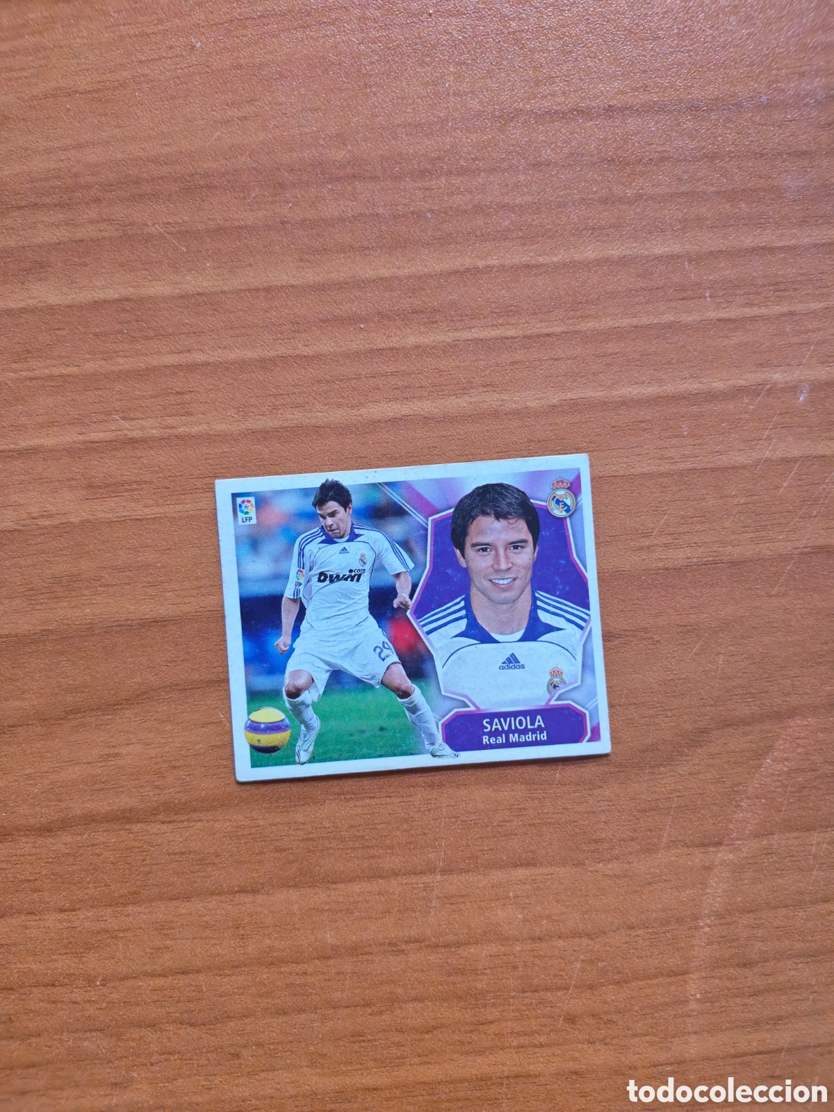 Cromos de Futebol: Cromo Saviola Real Madrid Liga este 2008/09