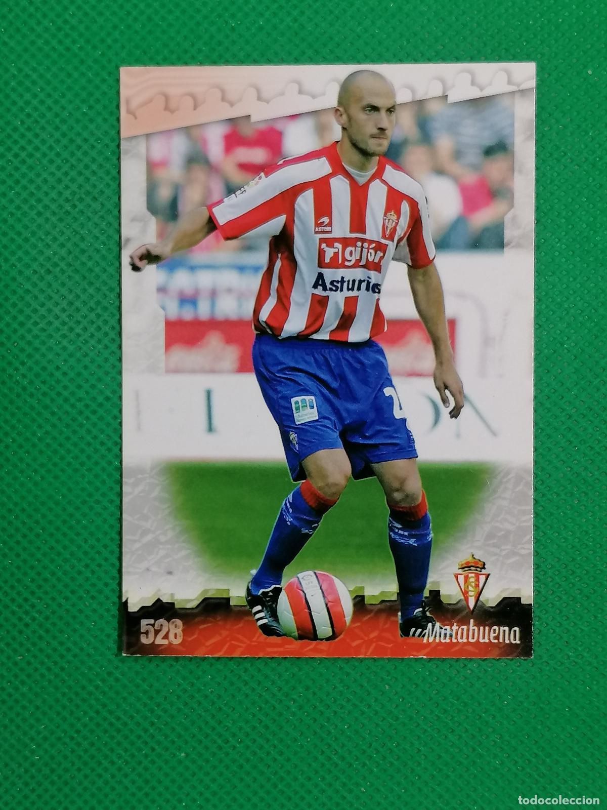 Cromos de Futebol: 528 MATABUENA SPORTING GIJON ⚽ MUNDICROMO LAS FICHAS DE LA LIGA 08 09 2008 2009 ⚽