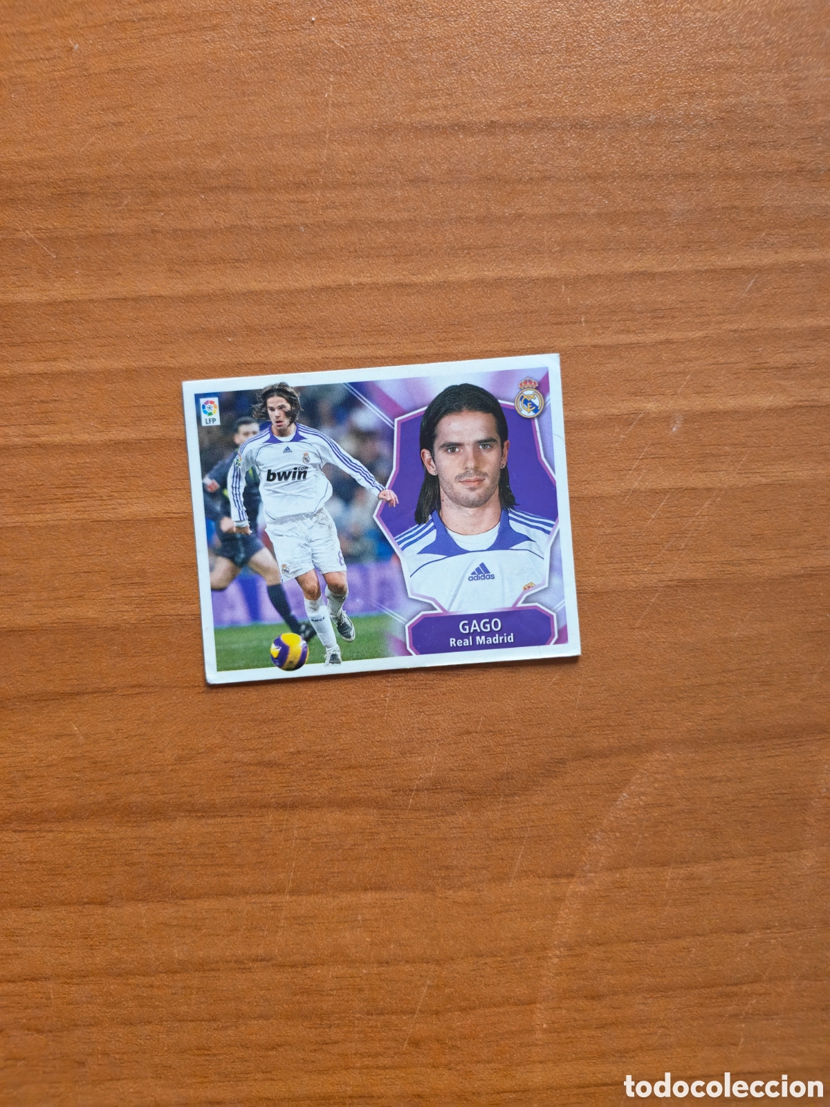 Cromos de Futebol: Cromo Gago Real Madrid Liga este 2008/09