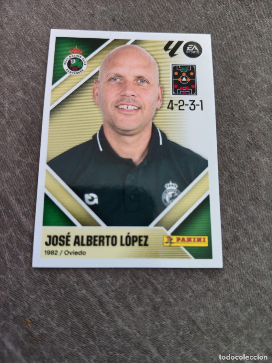 Cromos de f&uacute;tbol: Cromo 2 JOS&Eacute; ALBERTO L&Oacute;PEZ R. RACING CLUB. Colecci&oacute;n LALIGA F&uacute;tbol 2026-2027 PANINI Nuevo