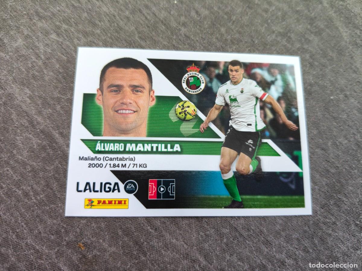 Cromos de f&uacute;tbol: Cromo 5 &Aacute;LVARO MANTILLA R. RACING CLUB. Colecci&oacute;n LALIGA F&uacute;tbol 2026-2027 PANINI Nuevo