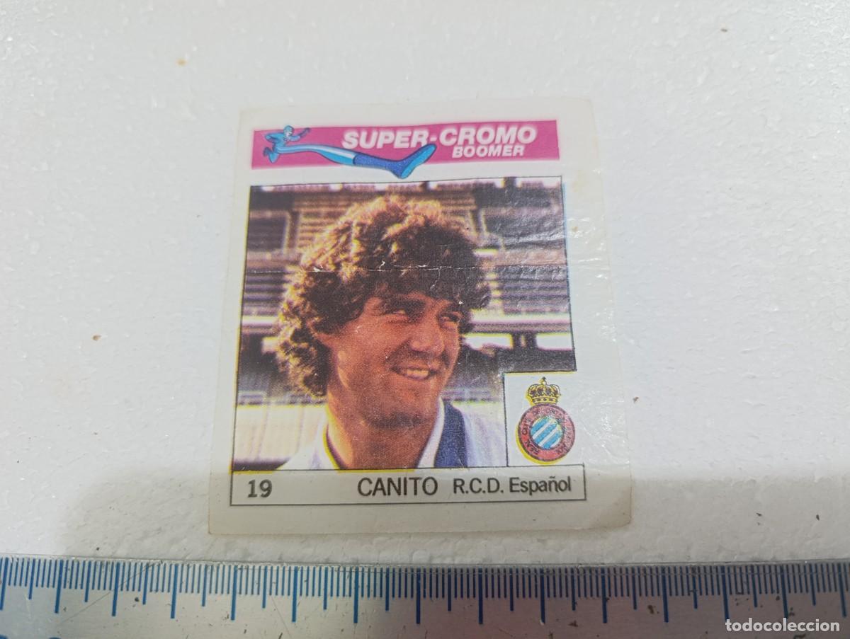Figurine di Calcio: CROMO - CANITO - CHICLES BOOMER FUTBOL A&Ntilde;OS 80