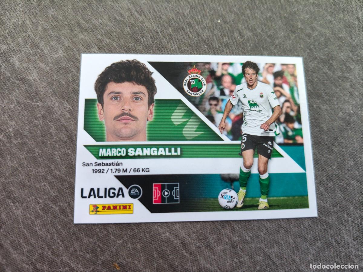 Figurine di Calcio: Cromo 6 MARCO SANGALLI R. RACING CLUB. Colecci&oacute;n LALIGA F&uacute;tbol 2026-2027 PANINI Nuevo