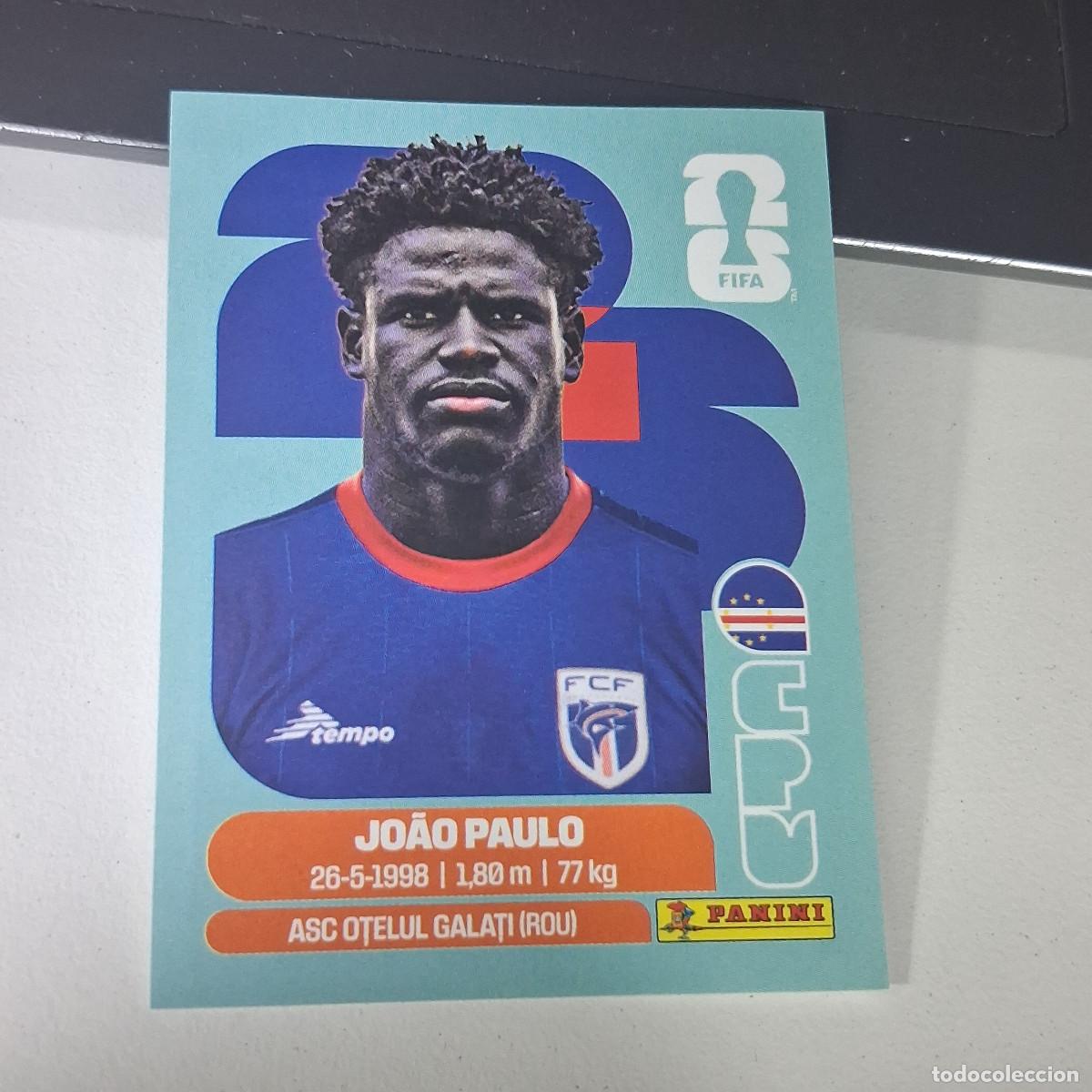 Figurine di Calcio: B22 CPV 8 CPV8 JOAO PAULO CABO VERDE CAPE MUNDIAL FIFA WORLD CUP 2026 STICKER PANINI