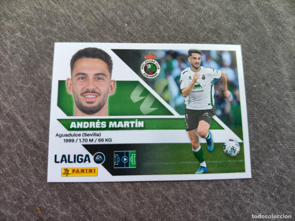 Figurine di Calcio: Cromo 16 ANDR&Eacute;S MART&Iacute;N R. RACING CLUB. Colecci&oacute;n LALIGA F&uacute;tbol 2026-2027 PANINI Nuevo