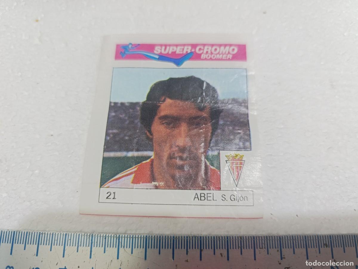 Figurine di Calcio: CROMO - ABEL - CHICLES BOOMER FUTBOL A&Ntilde;OS 80
