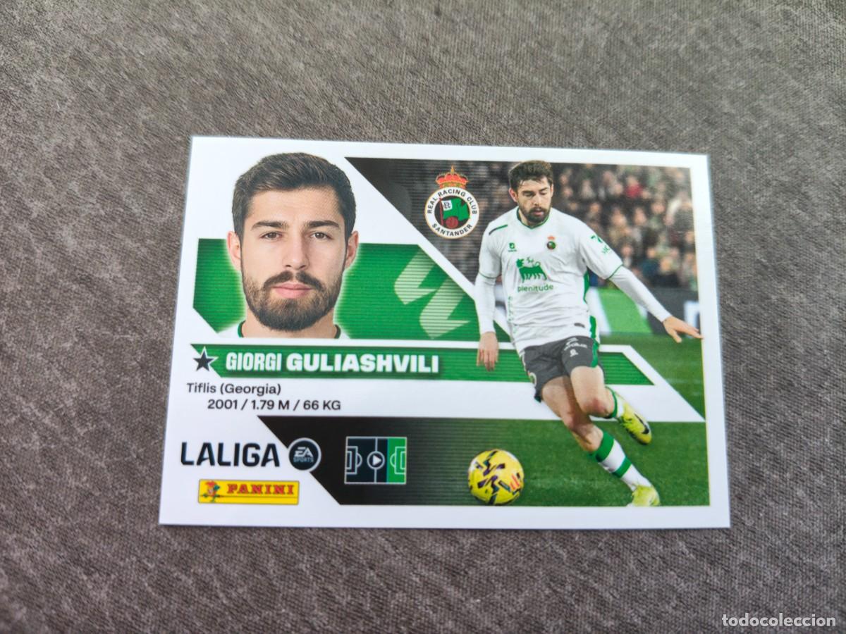 Figurine di Calcio: Cromo 17 GIORGI GULIASHVILI R. RACING CLUB. Colecci&oacute;n LALIGA F&uacute;tbol 2026-2027 PANINI Nuevo