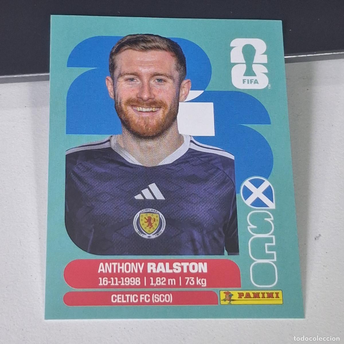 Figurine di Calcio: B28 SCO9 ANTHONY RALSTON 9 ESCOCIA SCOTLAND SCO MUNDIAL FIFA WORLD CUP 2026 STICKER PANINI