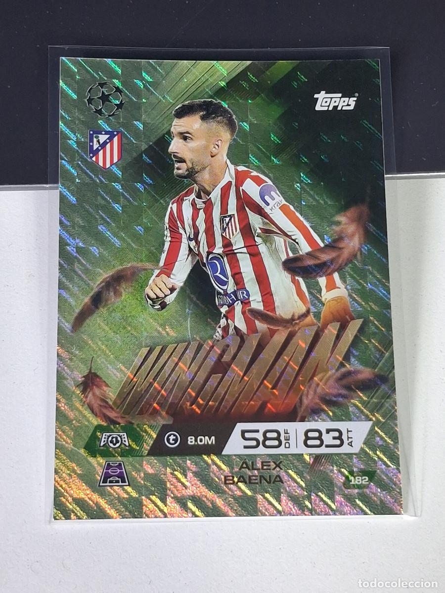 Cromos de f&uacute;tbol: A15 182 ALEX BAENA ATLETICO DE MADRID WINGMAN MATCH ATTAX CHAMPIONS LEAGUE 2025-26 EXTRA TOPPS