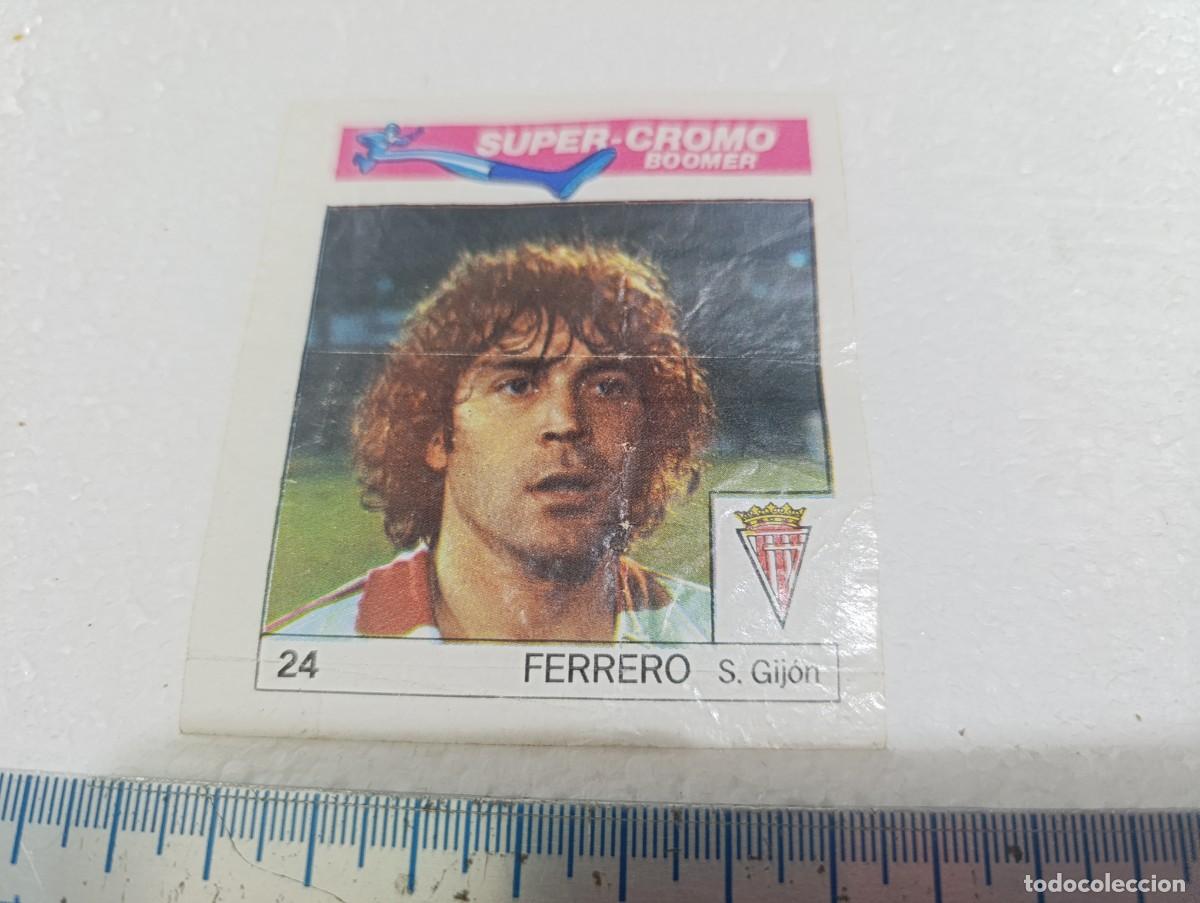 Cromos de Futebol: CROMO - FERRERO - CHICLES BOOMER FUTBOL A&Ntilde;OS 80