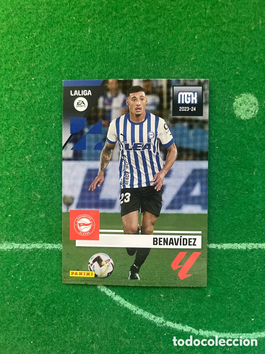 Cromos de Futebol: 27 BENAVIDEZ DEPORTIVO ALAV&Eacute;S MEGACRACKS 2023 2024 PANINI