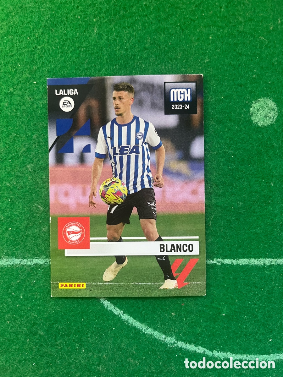 Cromos de Futebol: 29 BLANCO DEPORTIVO ALAV&Eacute;S MEGACRACKS 2023 2024 PANINI