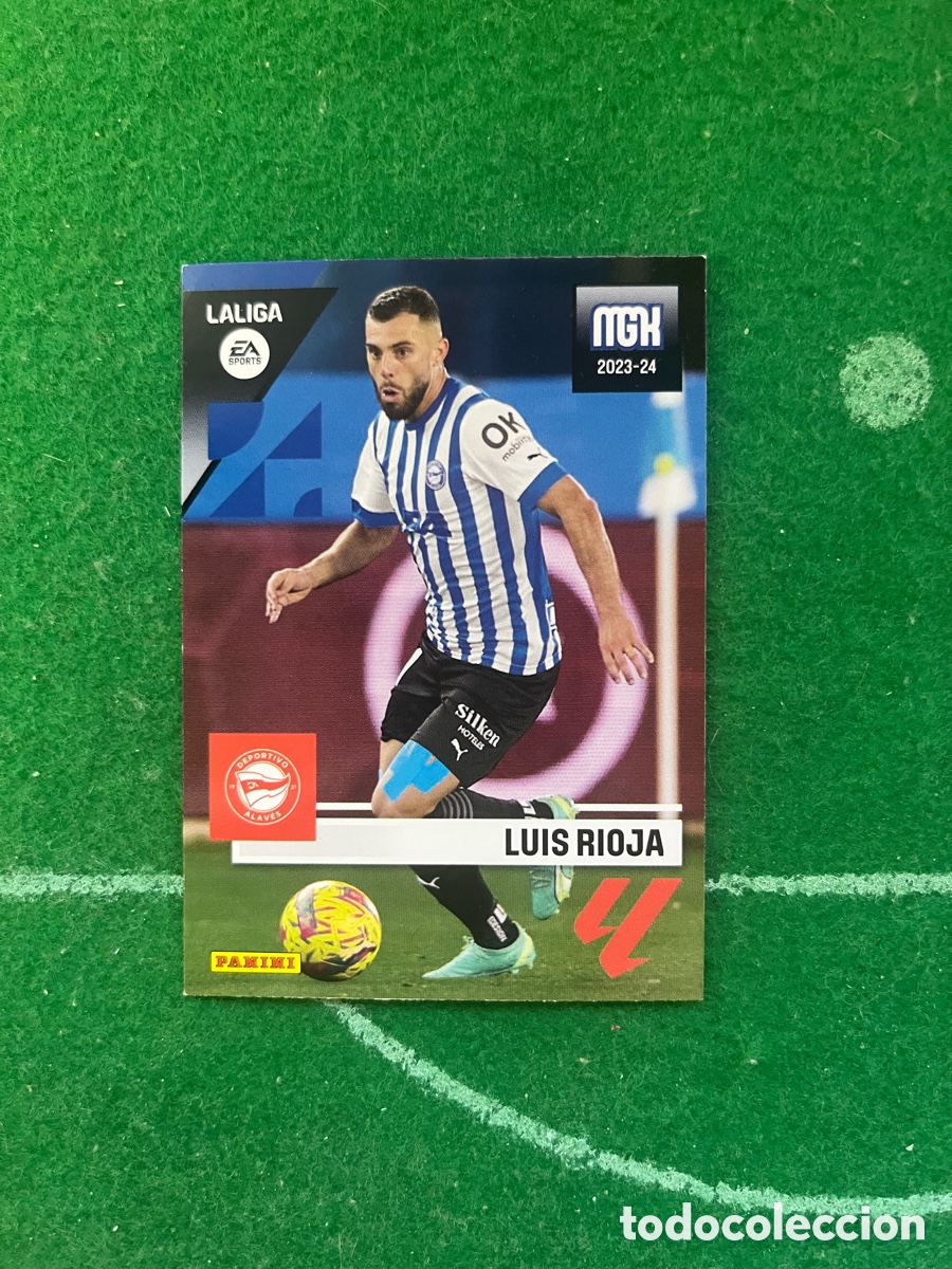 Cromos de Futebol: 33 LUIS RIOJA DEPORTIVO ALAV&Eacute;S MEGACRACKS 2023 2024 PANINI