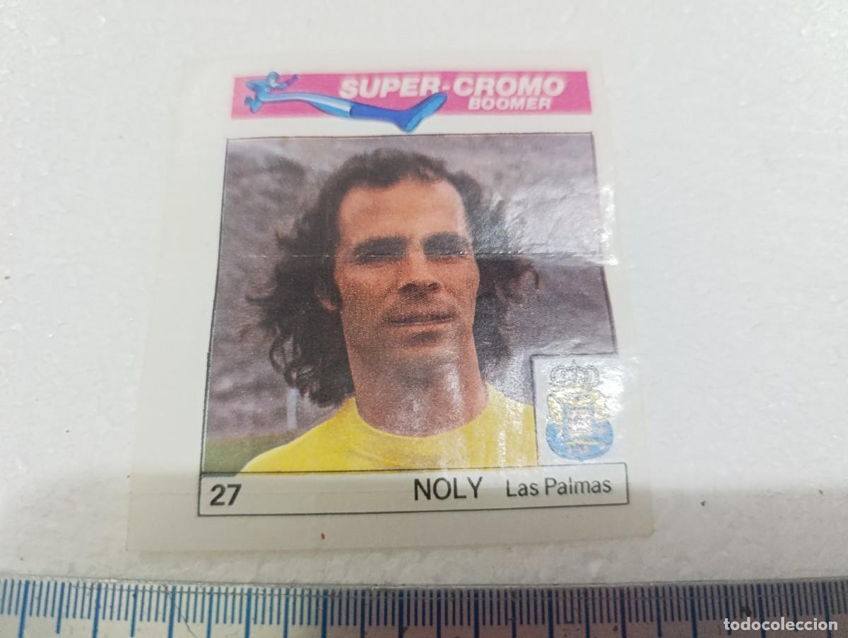 Cromos de Futebol: CROMO - NOLY - CHICLES BOOMER FUTBOL A&Ntilde;OS 80