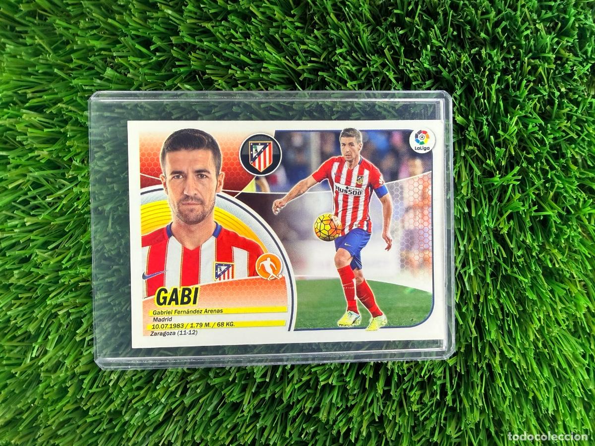 Fu&szlig;ball-Sticker: N&ordm; 8 Gabi Atl&eacute;tico de Madrid Liga Este 16 17