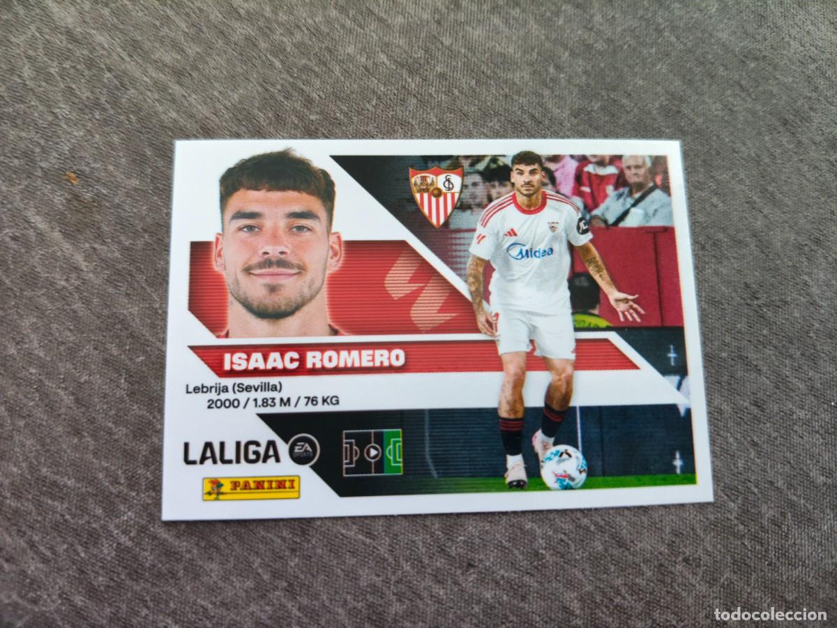 Fu&szlig;ball-Sticker: Cromo 20 ISAAC ROMERO SEVILLA FC. Colecci&oacute;n LALIGA F&uacute;tbol 2026-2027 PANINI Nuevo