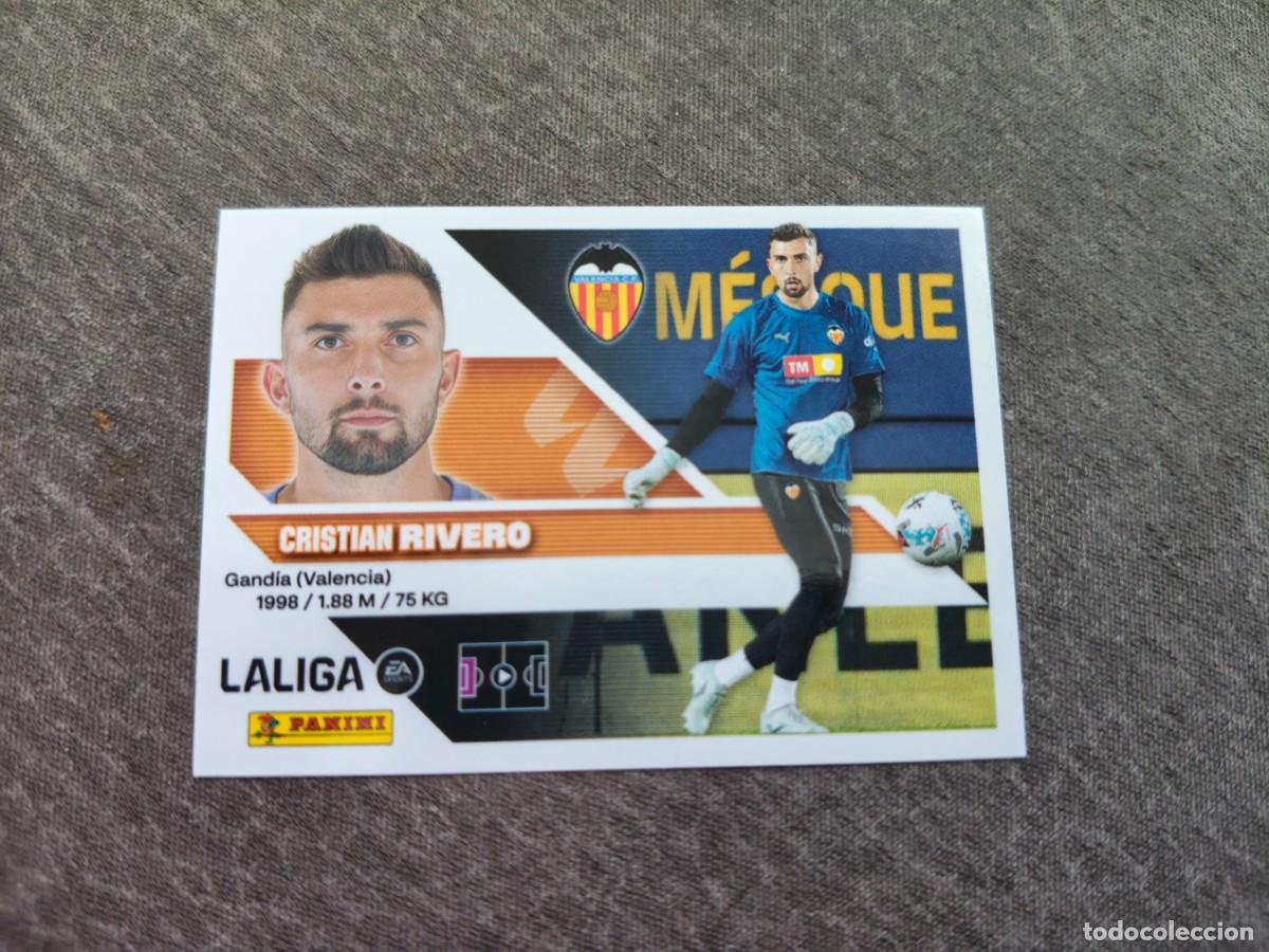 Fu&szlig;ball-Sticker: Cromo 4 CRISTIAN RIVERO VALENCIA CF. Colecci&oacute;n LALIGA F&uacute;tbol 2026-2027 PANINI Nuevo