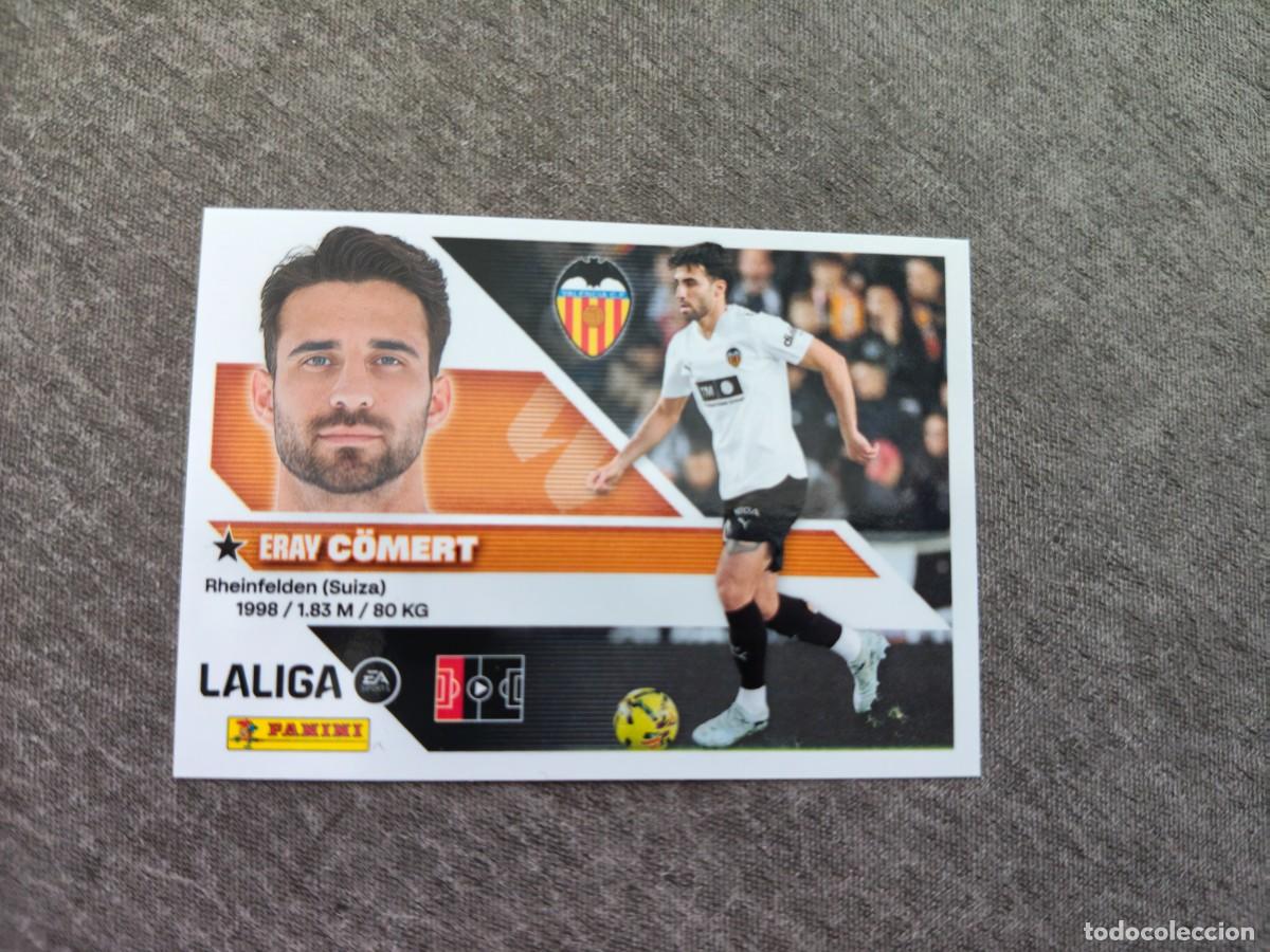 Football Stickers: Cromo 8A ERAY C&Ouml;MERT VALENCIA CF. Colecci&oacute;n LALIGA F&uacute;tbol 2026-2027 PANINI Nuevo