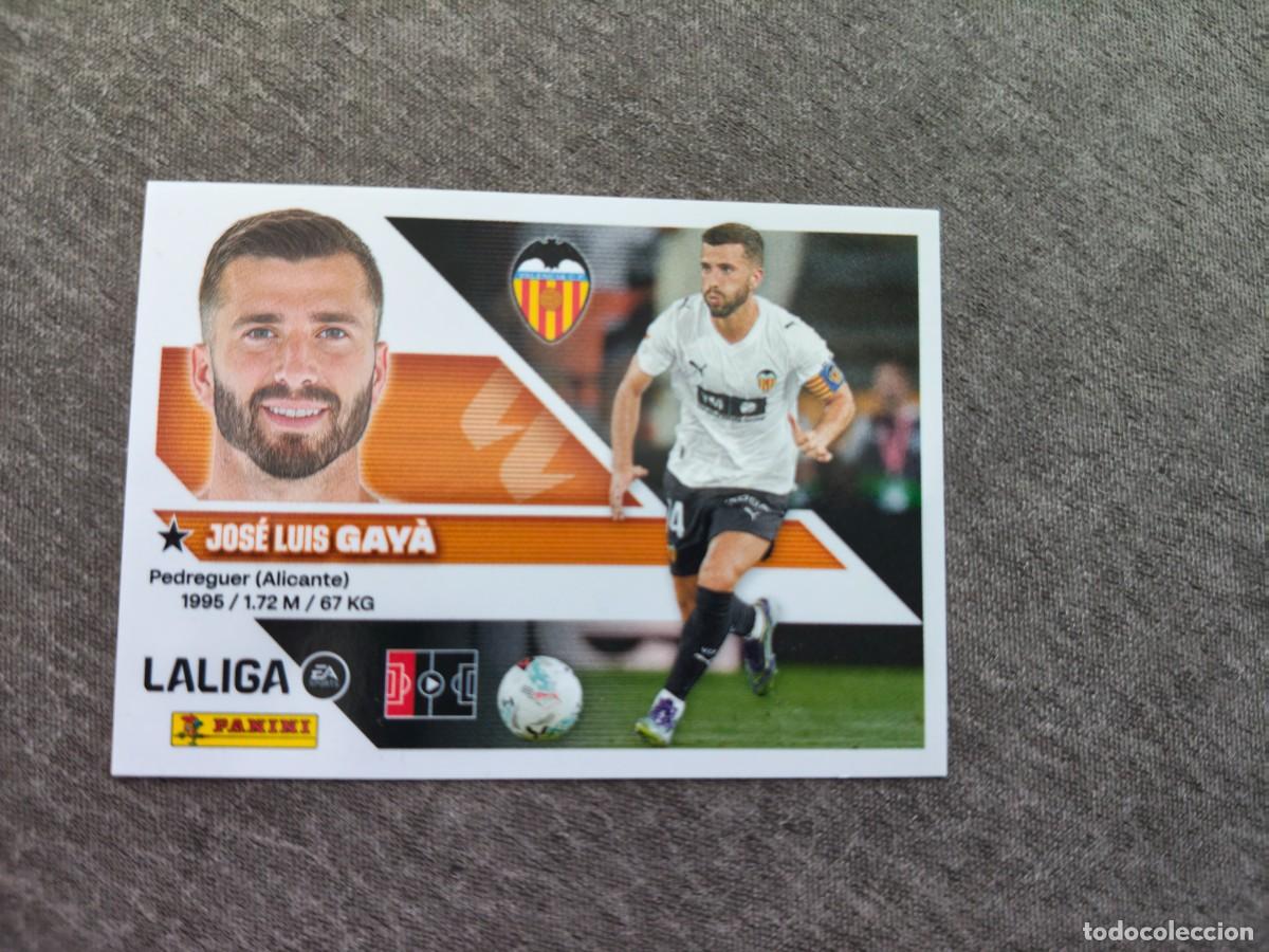 Cromos de f&uacute;tbol: Cromo 9 JOS&Eacute; LUIS GAY&Agrave; VALENCIA CF. Colecci&oacute;n LALIGA F&uacute;tbol 2026-2027 PANINI Nuevo