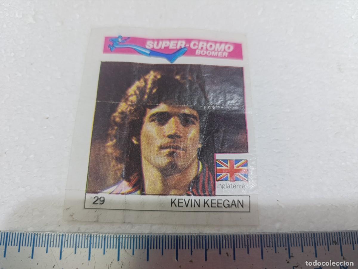 Football Stickers: CROMO - KEGAN - CHICLES BOOMER FUTBOL A&Ntilde;OS 80