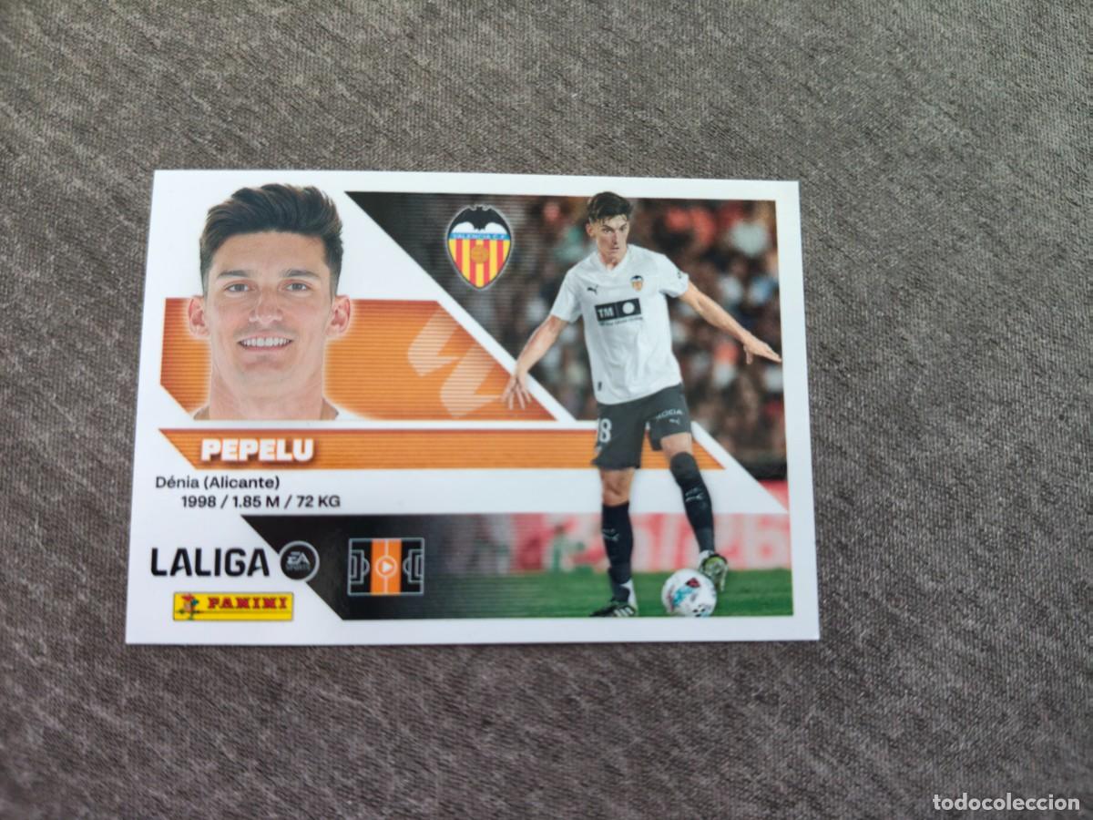 Cromos de f&uacute;tbol: Cromo 11 PEPELU VALENCIA CF. Colecci&oacute;n LALIGA F&uacute;tbol 2026-2027 PANINI Nuevo