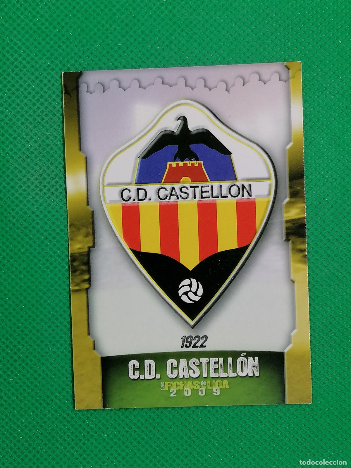 Cromos de f&uacute;tbol: 554 ESCUDO PLANTILLA CASTELLON ⚽ MUNDICROMO LAS FICHAS DE LA LIGA 08 09 2008 2009 ⚽