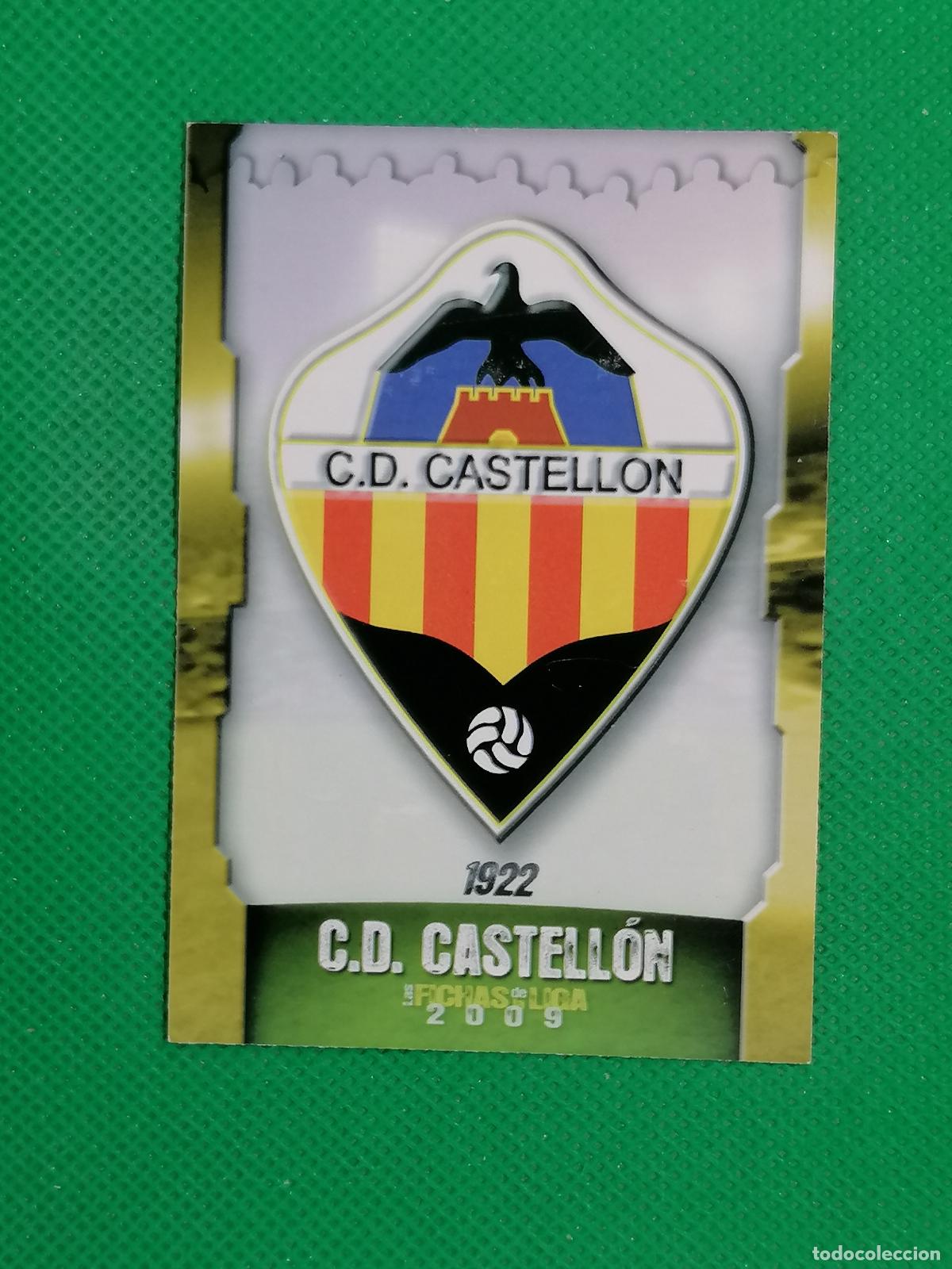 Cromos de f&uacute;tbol: 554 ESCUDO PLANTILLA CASTELLON ⚽ MUNDICROMO LAS FICHAS DE LA LIGA 08 09 2008 2009 ⚽