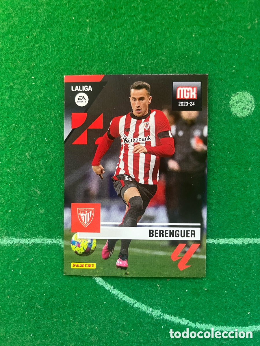 Cromos de f&uacute;tbol: 72 BERENGUER ATHLETIC DE BILBAO MEGACRACKS 2023 2024 PANINI