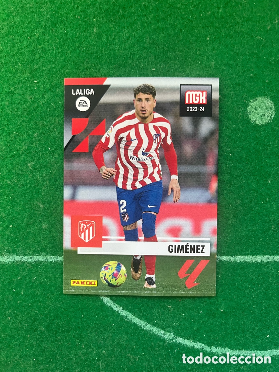 Cromos de f&uacute;tbol: 77 GIM&Eacute;NEZ ATL&Eacute;TICO DE MADRID MEGACRACKS 2023 2024 PANINI