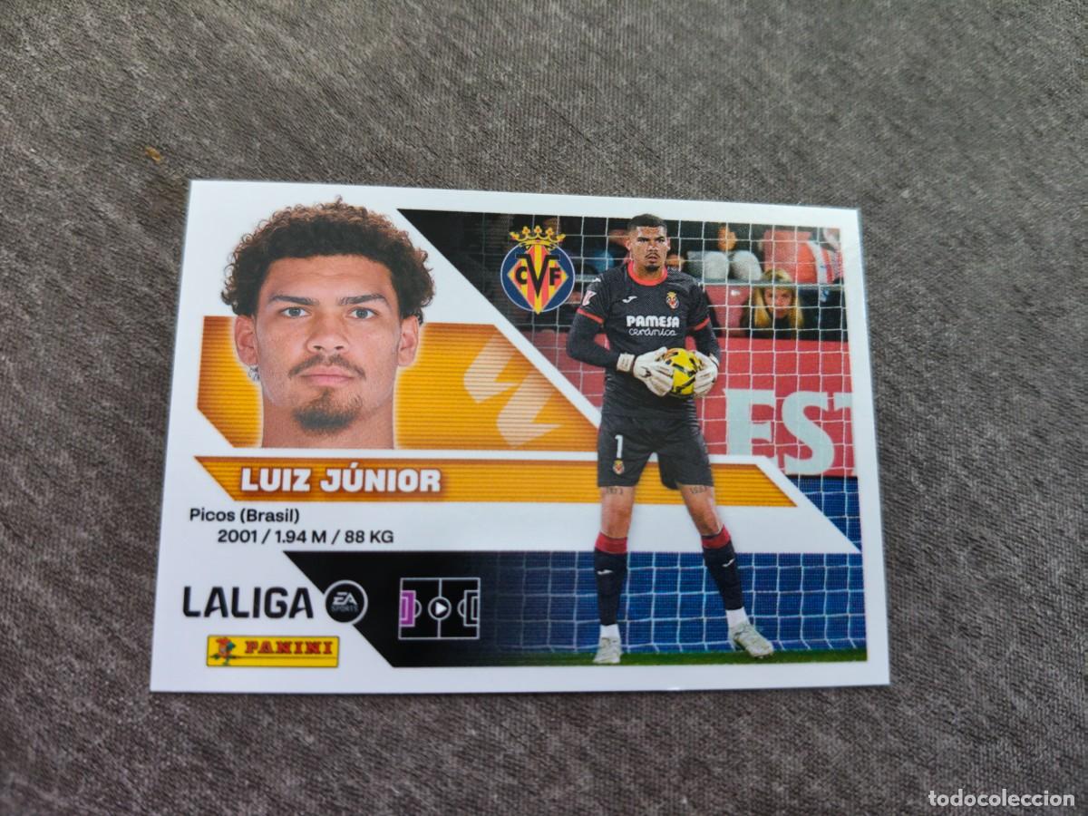 Cromos de f&uacute;tbol: Cromo 3 LUIZ J&Uacute;NIOR VILLARREAL CF. Colecci&oacute;n LALIGA F&uacute;tbol 2026-2027 PANINI Nuevo