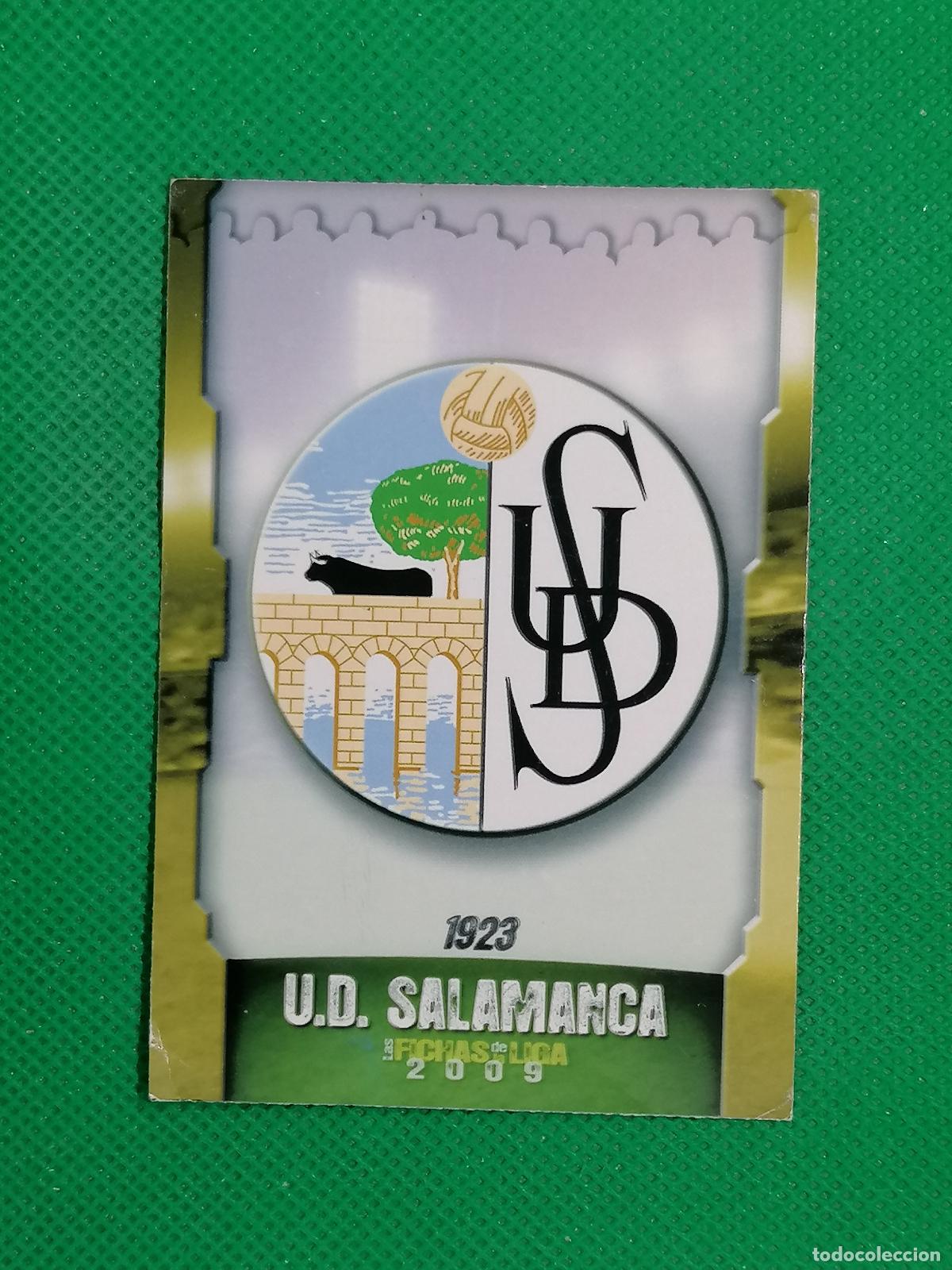 Cromos de f&uacute;tbol: 556 ESCUDO PLANTILLA SALAMANCA ⚽ MUNDICROMO LAS FICHAS DE LA LIGA 08 09 2008 2009 ⚽