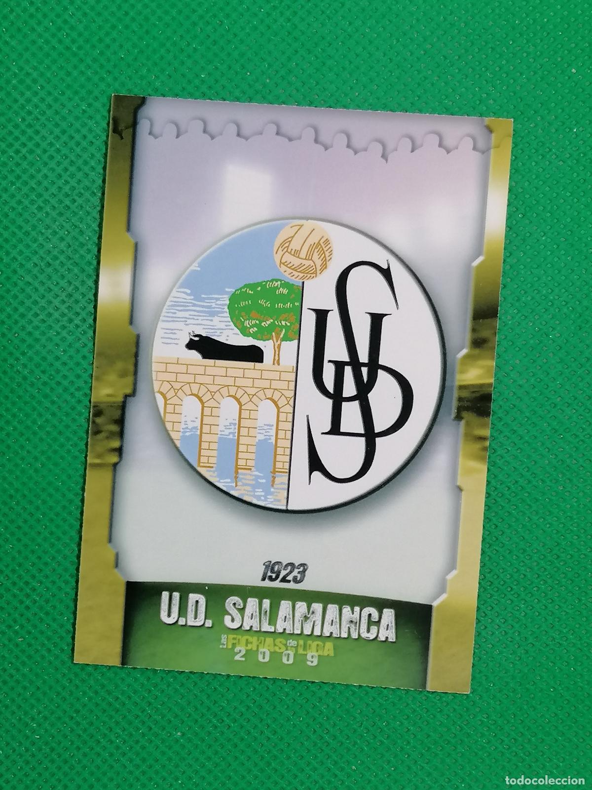 Cromos de f&uacute;tbol: 556 ESCUDO PLANTILLA SALAMANCA ⚽ MUNDICROMO LAS FICHAS DE LA LIGA 08 09 2008 2009 ⚽